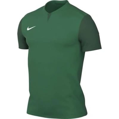 Imagen de NIKE Short Sleeve Soccer Jersey M Nk DF Trophy V JSY SS, Pine Green/Gorge Green/White, DR0933 302, L