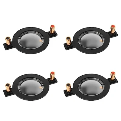 Imagen de VENEKA 4 altavoces de audio película titanio 44 núcleos agudos bobina voz accesorio tweeter