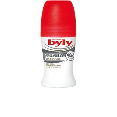 Imagen de Byly Sensitive Sin Perfume, Desodorante con Seda Hipoalergénico, 50ml