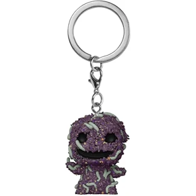 Imagen de Funko Pop! Keychain: Disney The Nightmare Before Christmas Oogie Boogie (bugs) Minifigura de Vinilo Coleccionable Llavero Original Relleno Calcetines Idea Regalo Mercancia Oficial