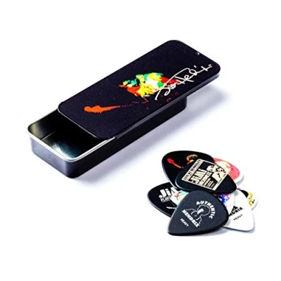 Imagen de Dunlop: Jimi Hendrix Collector Series Pick Tin Band Of Gypsys (12 Hard Picks). para Guitarra