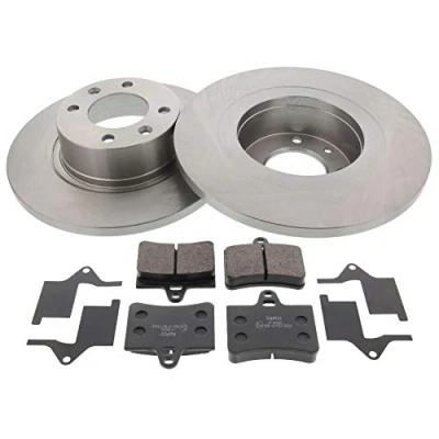 Imagen de MAPCO 47166 Kit de discos y pastillas freno Eje trasero macizo