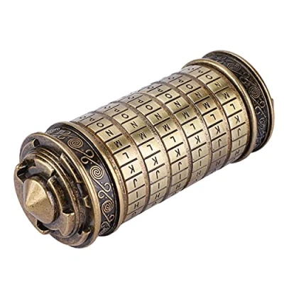 Imagen de Pssopp Leonardo Da Vinci Code Toy Retro Mini Cryptex para Navidad Día De San Valentín Regalos Cumpleaños Más Interesantes