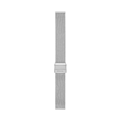 Imagen de Fossil Brazalete de Malla Acero Inoxidable 16 mm para Mujer, S161073