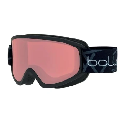 Imagen de Bollé Freeze Black Matte Vermillon Cat 2, Gafas De Esquí, Medium, Unisex Adulto