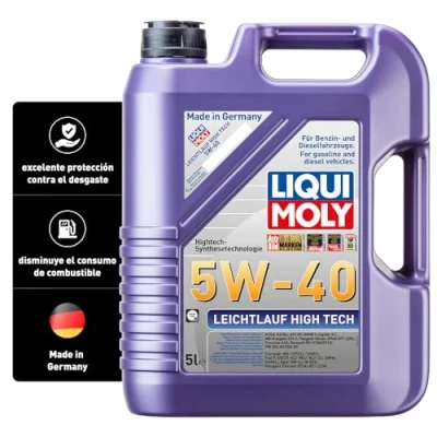 Imagen de Aceite de motor LIQUI MOLY LEICHTLAUF HIGH TECH 5W40 5L