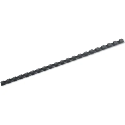 Imagen de GBC 4028177 Canutillo plástico DIN A4 21 anillas 12 mm (caja 100) color negro