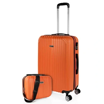 Imagen de Itaca Sevron SET Juego de maletas, Talla: One Size, Mandarina