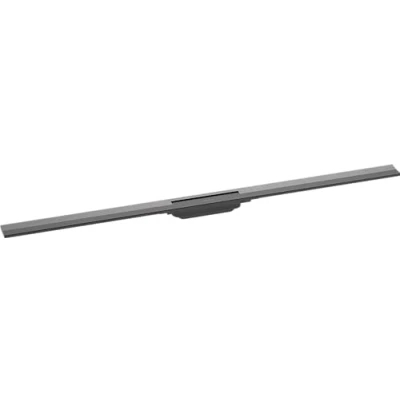 Imagen de Hansgrohe 56047340 Juego Completo de Canal Ducha, Cromo Negro Cepillado, 120 cm