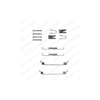 Imagen de DELPHI LY1287 Juego de accesorios, zapatas freno FIAT: Punto II Hatchback, BRAVO 1, Brava Hatchback