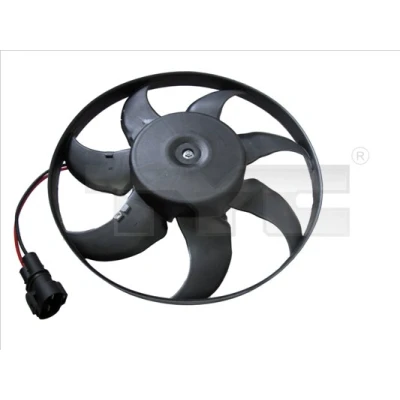 Imagen de TYC 837 0053 ventilador de radiador 345 400 sin bastidor (armazón) VOLKSWAGEN: Transporter 4 Bus,