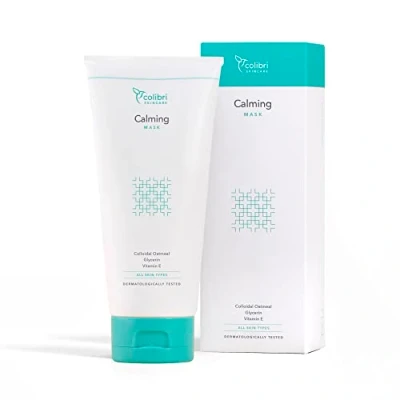 Imagen de colibri skincare CALMING MASK (150 ml) mascarilla para la cara hidratante facial de belleza deja piel naturalmente radiante y proporciona un cuidado duradero