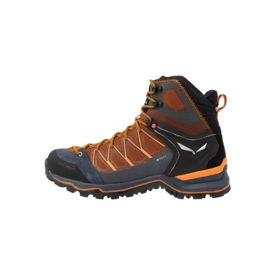 Imagen de Salewa MTN Trainer LITE MID GTX Zapatillas de senderismo, Hombre, Talla: 46, Black out/carrot Zapatos