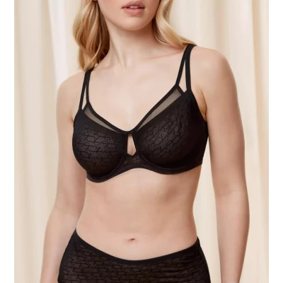 Imagen de Triumph Signature Sheer Sujetador con aros, Mujer, Talla: 65F, Black