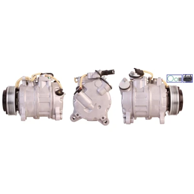 Imagen de LUCAS ACP988 Compresor de Aire Acondicionado PAG 46 R 134 a con juntas BMW: 5 Berlina, X6, 3 Berlina
