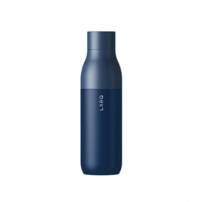 Imagen de LARQ Bottle PureVis 740ml Botella de agua acero inoxidable con aislamiento, purificador UV y premiado diseño Reutilizable ideal para viajar 2 Años Garantía, Monaco Blue
