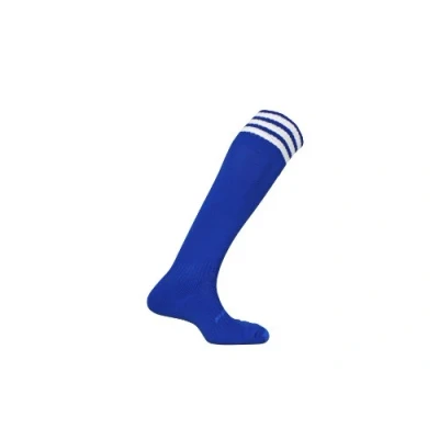 Imagen de Pro Star Mitre Mercury Medias de fútbol Juveniles con 3 Tiras, equipación fútbol, largas Ligeras, Deportivas Transpirables, Talla 36 40, Azul Real/Blanco
