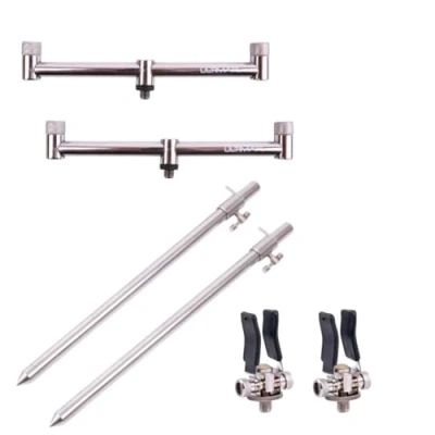 Imagen de Ultimate Complete RVS Buzzer Bar Set Combo carpfishing