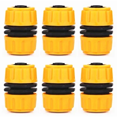 Imagen de TOPWAYS® 6 Piezas Jardín Manguera Reparador, Conector para Reparar 1/2&#039;&#039; de 12,5 mm