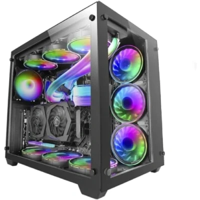 Imagen de pc Gaming TrendingPC Intel Core I7 13700F Nvidia RTX 4060ti 16Gb 32Gb RAM DDR4 RGB 1TB SSD M.2 Windows 11 Pro Ref. Liquida 240mm Gamer