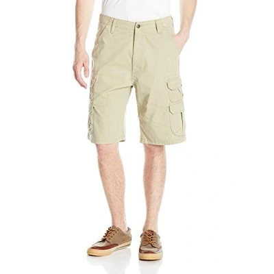 Imagen de Wrangler Authentics Alta Pantalones Cortos de Carga Sarga Vestir, marrón Claro, 42 para Hombre