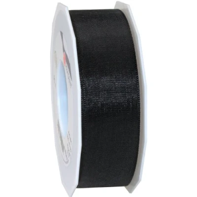 Imagen de Präsent C.E. 40 mm 50 m Pattberg Ribbon Europa Basic Tafetta, Black