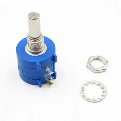 Imagen de POWERTOOL Potenciómetro Pot 3590S 2 103L 10K Ohm Rotatorio Bobinado Multivuelta Resistencia ajustable Linear Lin Liner Taper (paquete de 1)
