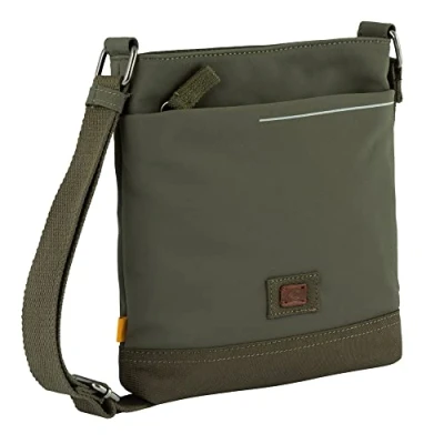 Imagen de camel active City Bolso bandolera para Hombre, 000193, Khaki, 23,0 x 4,5 25,0