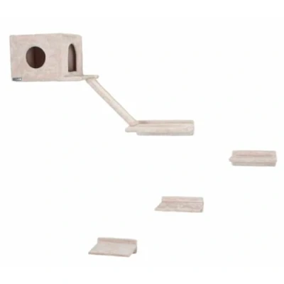 Imagen de Kerbl Pared de Escalada Monte Blanco. 6 Elementos para Gatos KE 81634