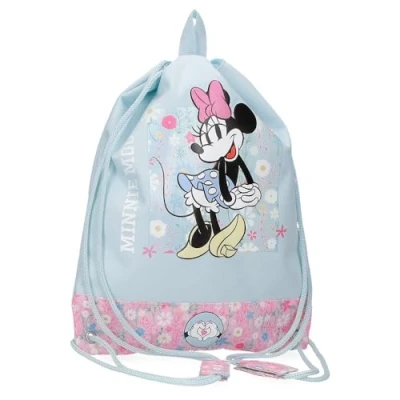 Imagen de Disney Joumma Minnie Happy Bolsa de Merienda Azul 27x34 cms Poliéster