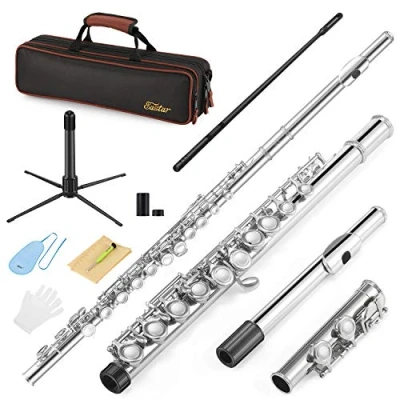 Imagen de Eastar EFL 1 16 Keys Flute Nickel Plated Close Hole