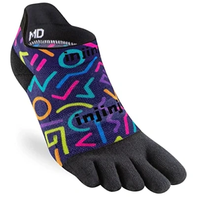 Imagen de Injinji Calcetines unisex Spectrum Run Lightweight No show