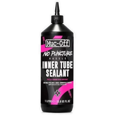 Imagen de Muc Off No Puncture Hassle Sellador de los Tubos Internos,1 Litro Neumáticos para Reparación Rueda Bicicleta Ruedas Agujeros Hasta 4 mm