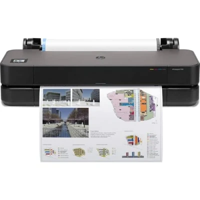 Imagen de HP DesignJet T250 Impresora Plotter de Gran Formato, 24 pulgadas, hasta A1, Impresión Móvil, Wi Fi, Gigabit Ethernet, USB 2.0 alta velocidad, Garantía 2 años (5HB06A)