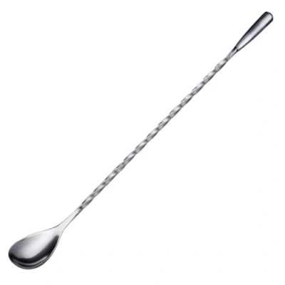 Imagen de Westmark cuchara de bar James práctico accesorio para mezclar cócteles, espiral deliciosos tragos largos, mango largo acero inoxidable 18/8