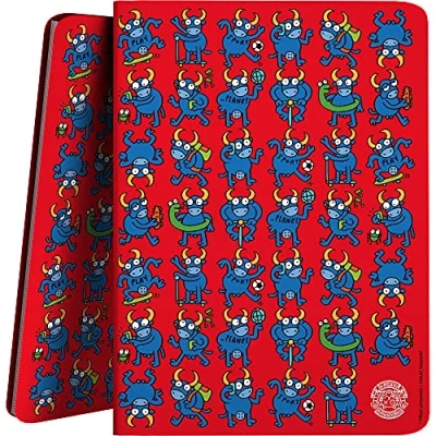 Imagen de Grafoplás 1332432. Carpetas de 30 Fundas, A4, Transparentes, Cubiertas Polipropileno, Colección Katuki Saguyaki, Modelo Bull