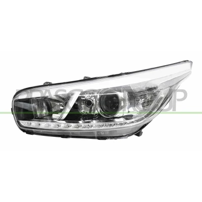 Imagen de PRASCO KI4344924 Faros izquierda H7/H7/H7, LED negro con luz diurna servomotor para reg. alcance luces KIA: cee‘d II Sportswagon