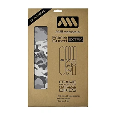 Imagen de All Mountain Style Protector Cuadro Bicicleta MTB Adhesivo Bici Modelo Extra con 10 Protectores Protege tu de Arañazos y Golpes