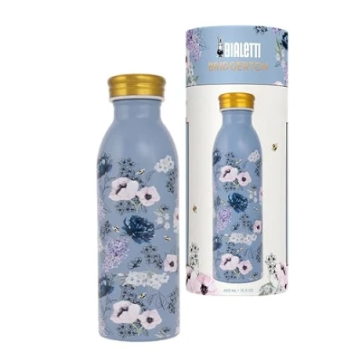 Imagen de Bialetti Bridgerton Botella Térmica, Acero Inoxidable Doble pared, 460ml