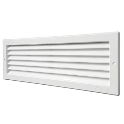 Imagen de La Ventilazione P3713B Y Rejilla de ventilación, Color Blanco, 370x130 mm