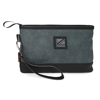 Imagen de Pepe Jeans Sunrise Bolso de Mano Azul 25x16x1 cms Algodón, Poliéster y PU.