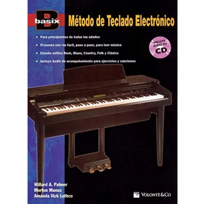 Imagen de BASIX METODO TECLADO ELECT.+CD: Book &amp; Online Audio