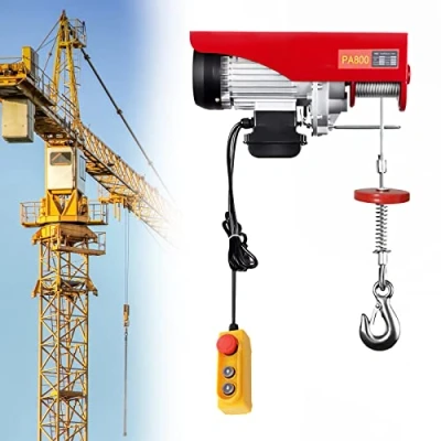 Imagen de KOLHGNSE Cabrestante eléctrico de 220 V, 800 kg/1000 kg, con mando a distancia (800 kg)