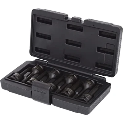 Imagen de KS Tools 911.0944 1/2&quot; Juego de bits con adaptador impacto XZN, 9 pzs