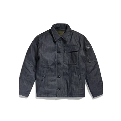 Imagen de G Star Para Hombre Chaqueta Deck Padded Denim, Azul (raw denim D22061 B988 001), L