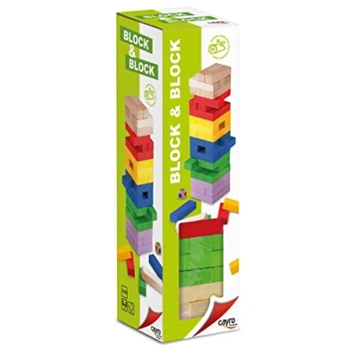 Imagen de Cayro Block &amp; Colors Basic Juego de observación y lógica Mesa Desarrollo Habilidades cognitivas e inteligencias múltiples (170)