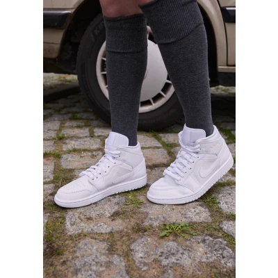 Imagen de Jordan WMNS AIR 1 MID 365 Zapatillas altas, Mujer, Talla: 41, White Piel/piel de imitación