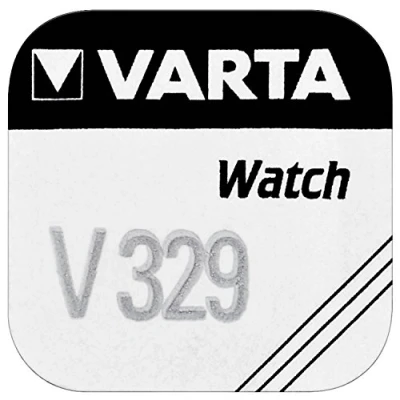 Imagen de Varta V 329 Pilas (Óxido de Plata, Button/Coin, Plata)