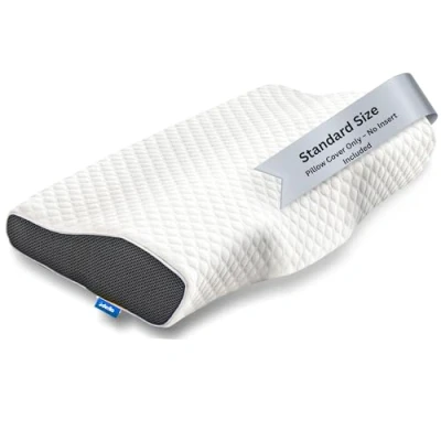 Imagen de Funda de Almohada viscoelástica Derila Extra Fabricada con Materiales Calidad. Protege su Cervical Derila. Blanca para Cubrir Sus comodísimas Almohadas