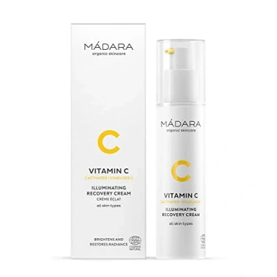 Imagen de Crema reparadora iluminadora con vitamina c Madara 50 ml